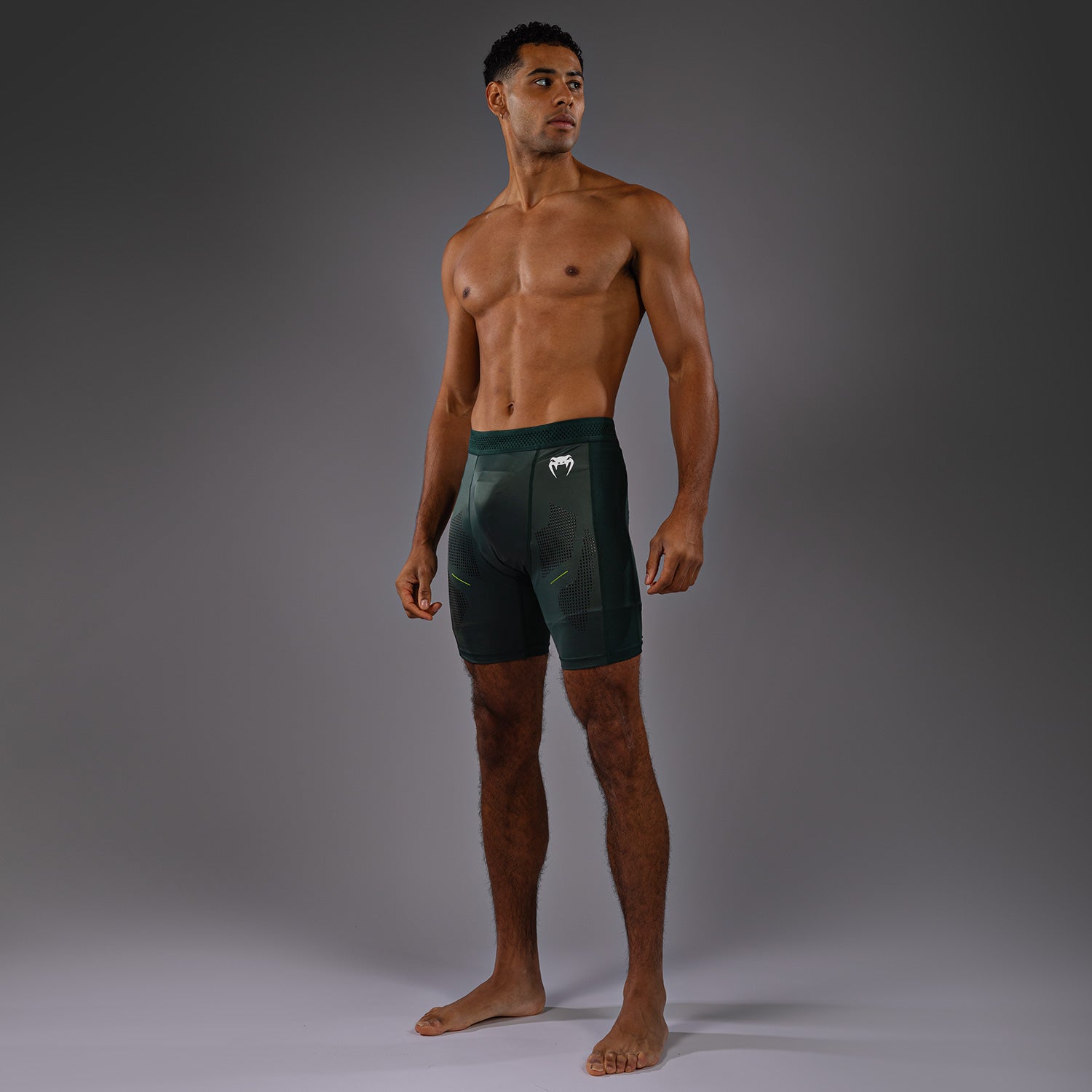 Short de compression Venum Technical 3.0 - Vert Forêt