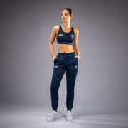 Pantalon en Coton pour Femmes UFC Fusion by Venum Fight Week - Bleu Océanique