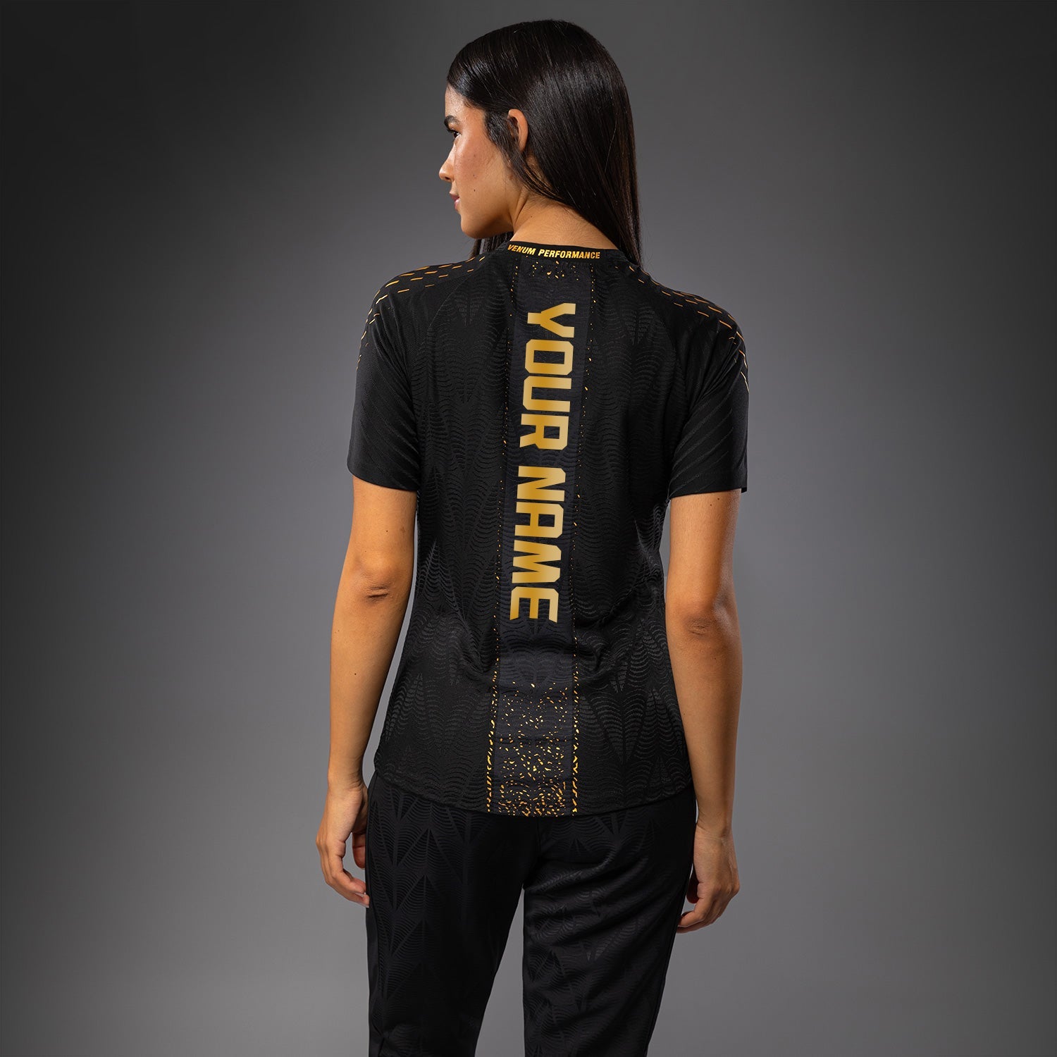 Maillot Officiel Walkout Femme Personnalisé UFC Zenith by Venum Authentic Fight Night - Champion