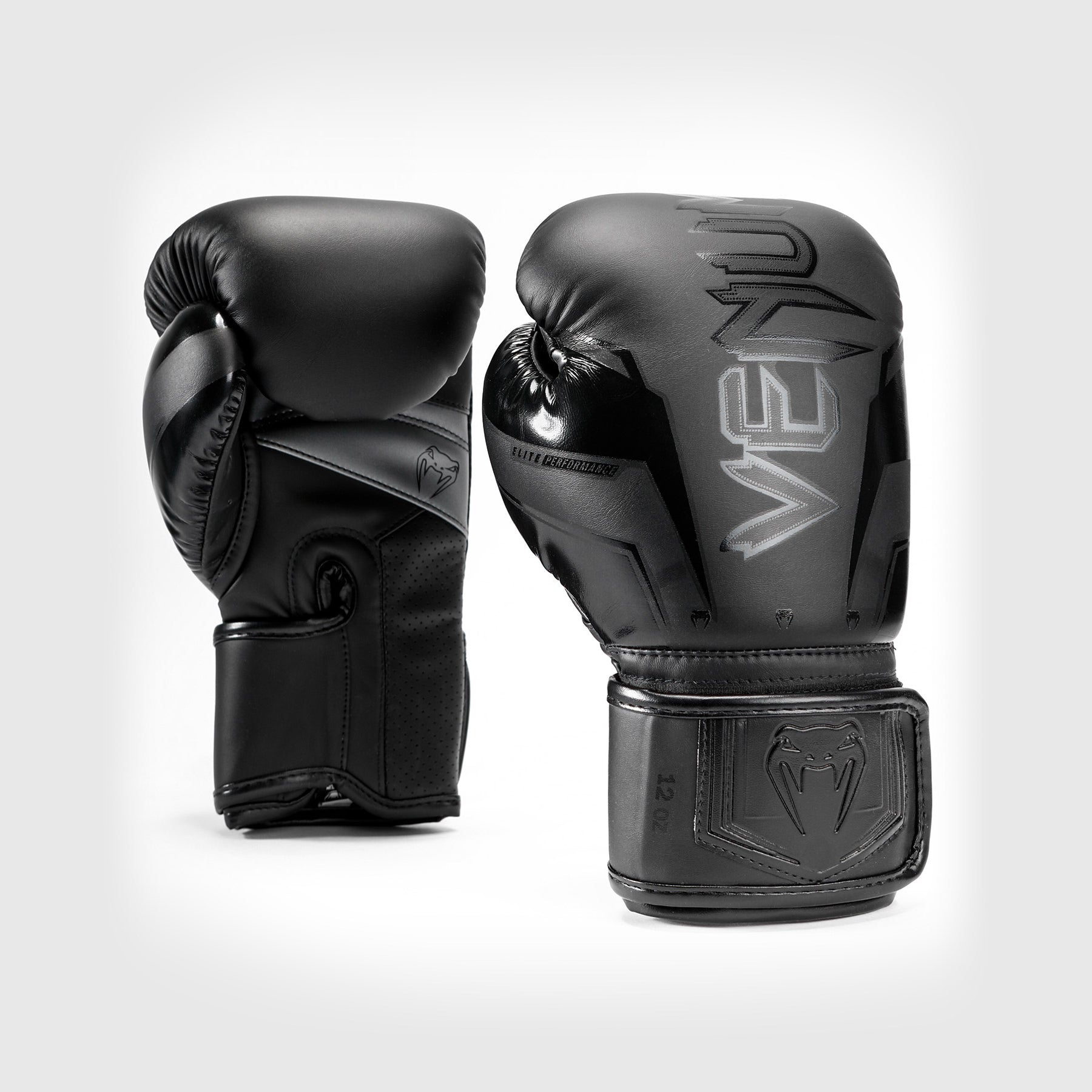 Gants de Boxe Venum Elite Evo - Noir/Noir