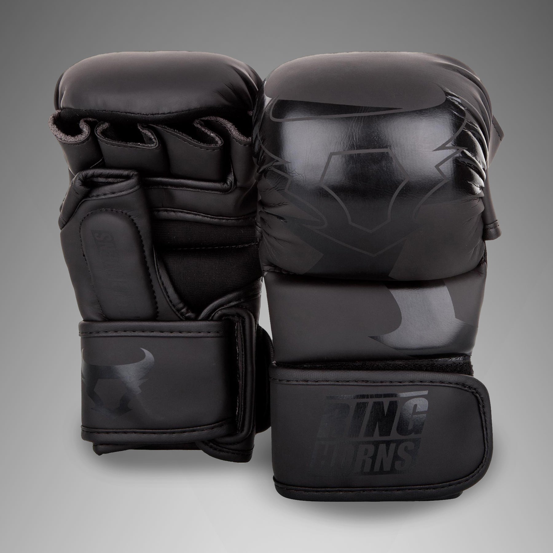 Gants de sparring Ringhorns Charger - Noir/Noir