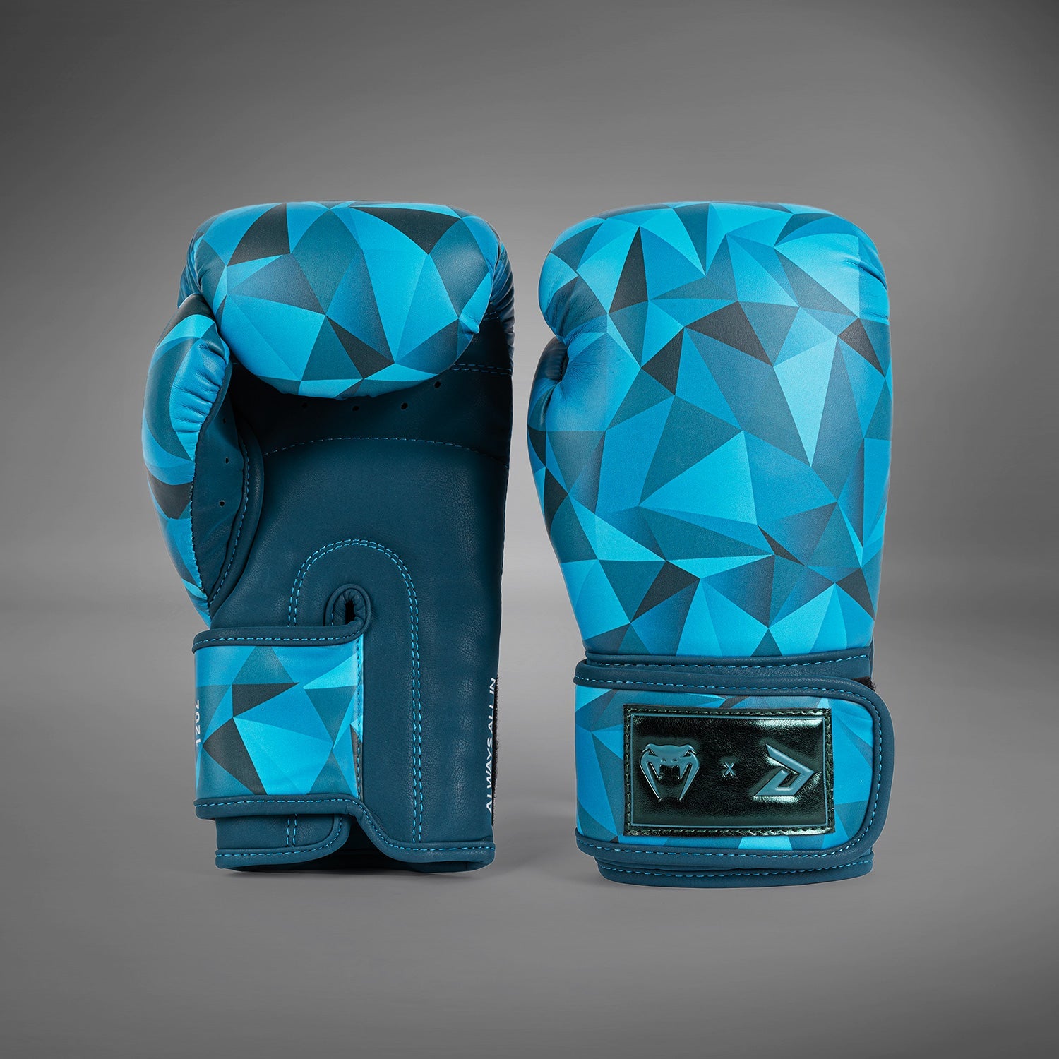 Gants de boxe Venum x Demi - Bleu azur