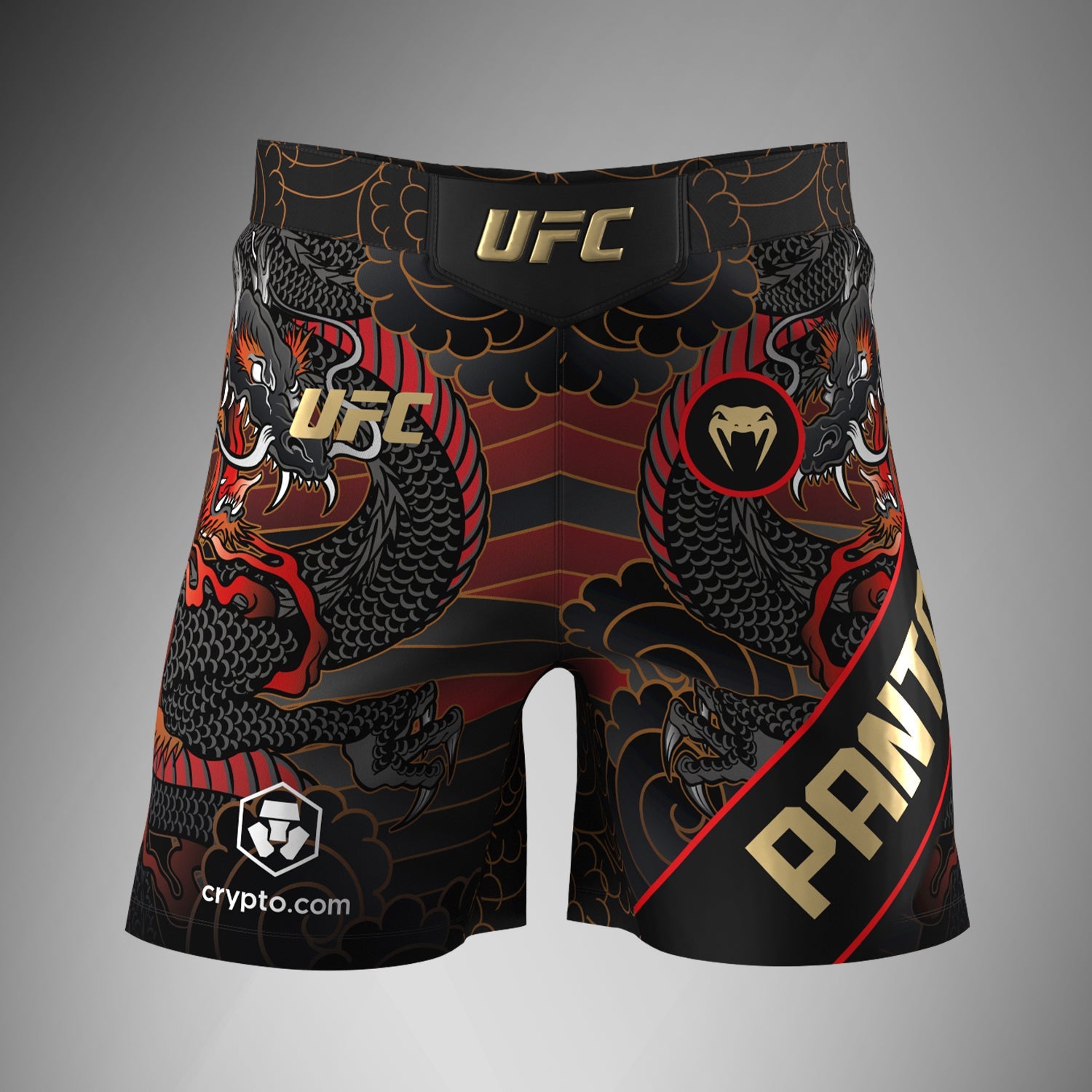 Short de combat pour Hommes UFC Unrivaled by Venum Alexandre Pantoja - Rouge