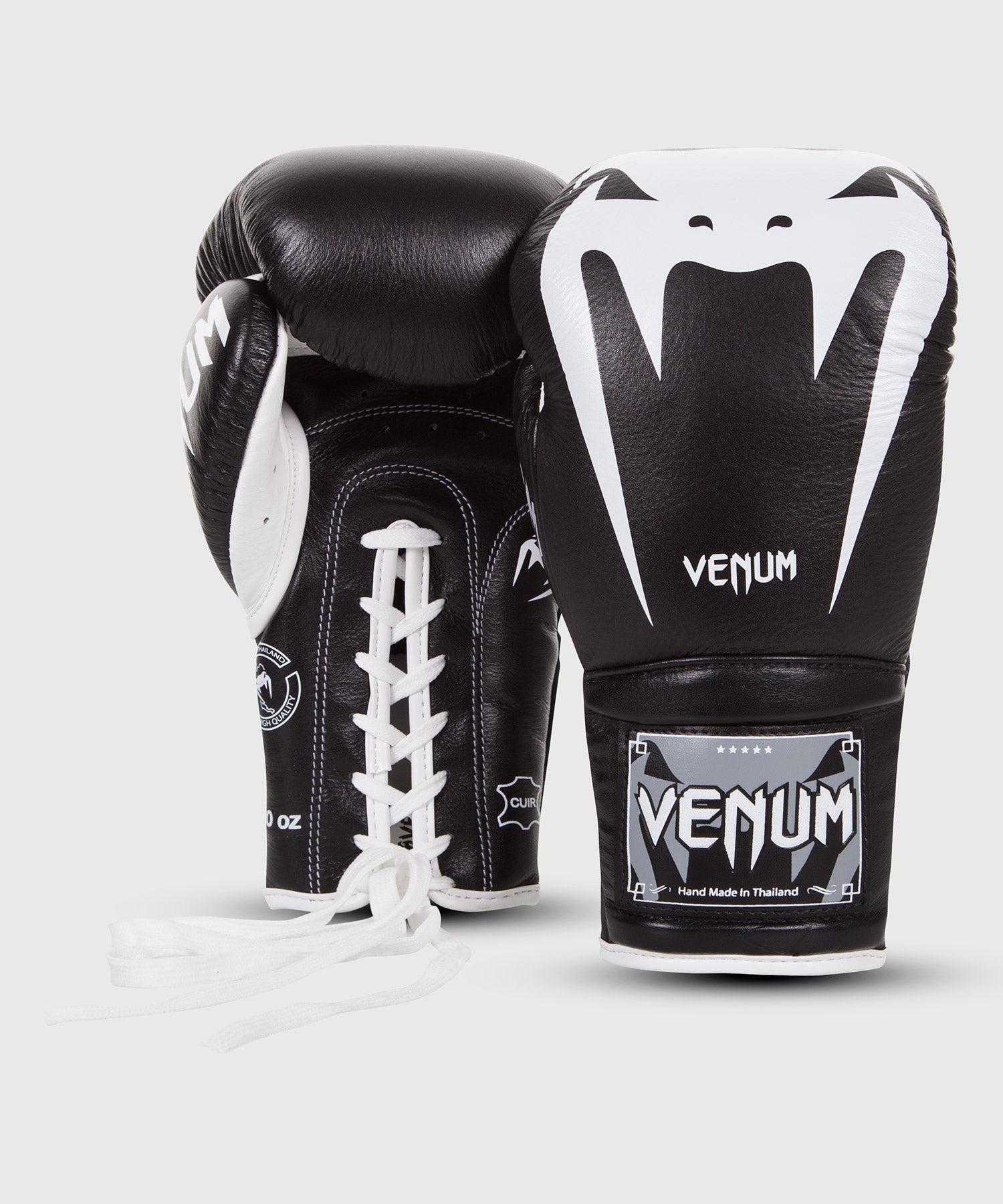 Gants de boxe à lacets Venum Giant 3.0 - Cuir Nappa