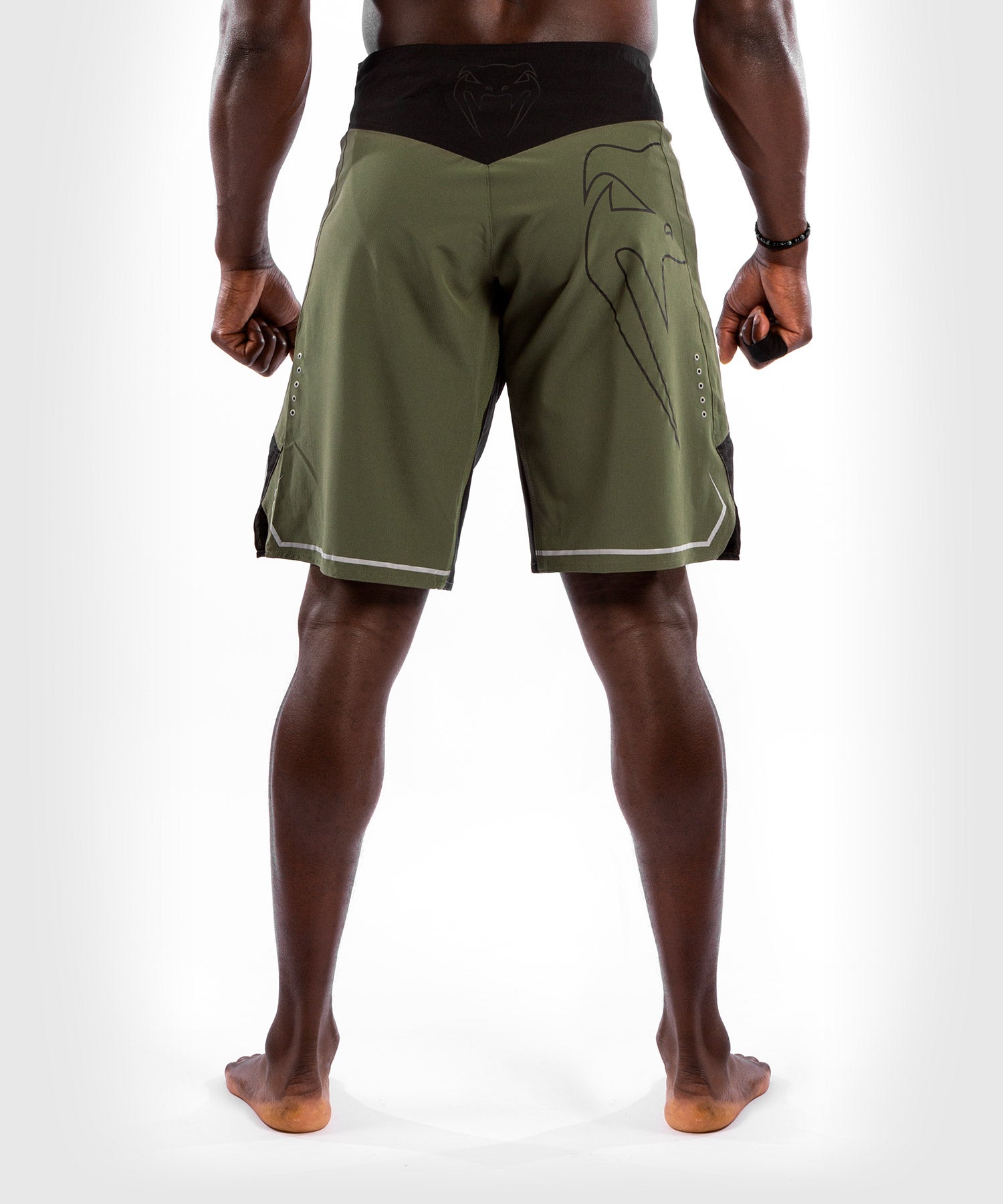 Fightshort Venum light 4.0 - Kaki/Argent