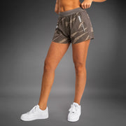 Short de Performance pour Femmes UFC Adrenaline by Venum Fight Week - Desert Camo