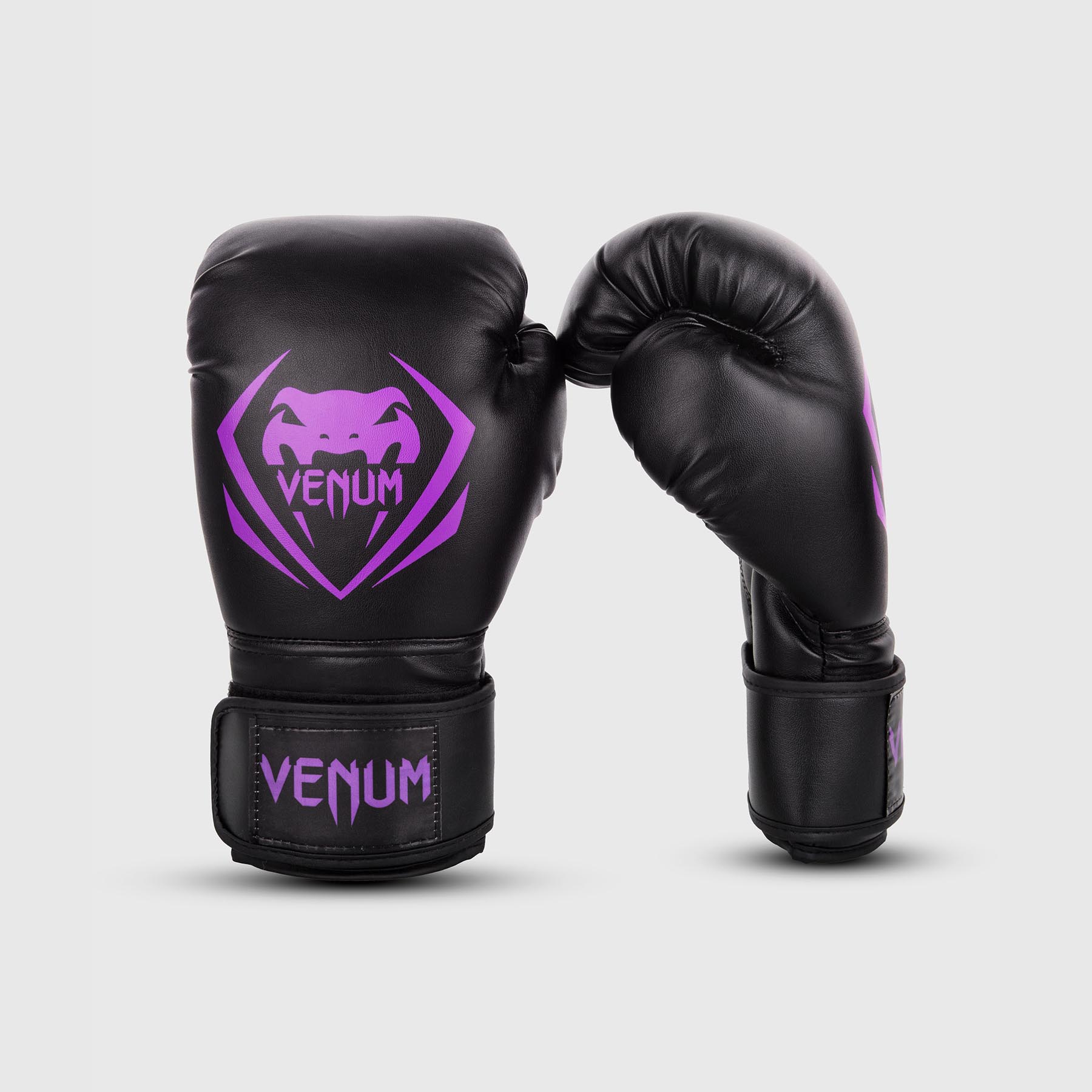 Gants de boxe Venum Contender - Noir/Violet