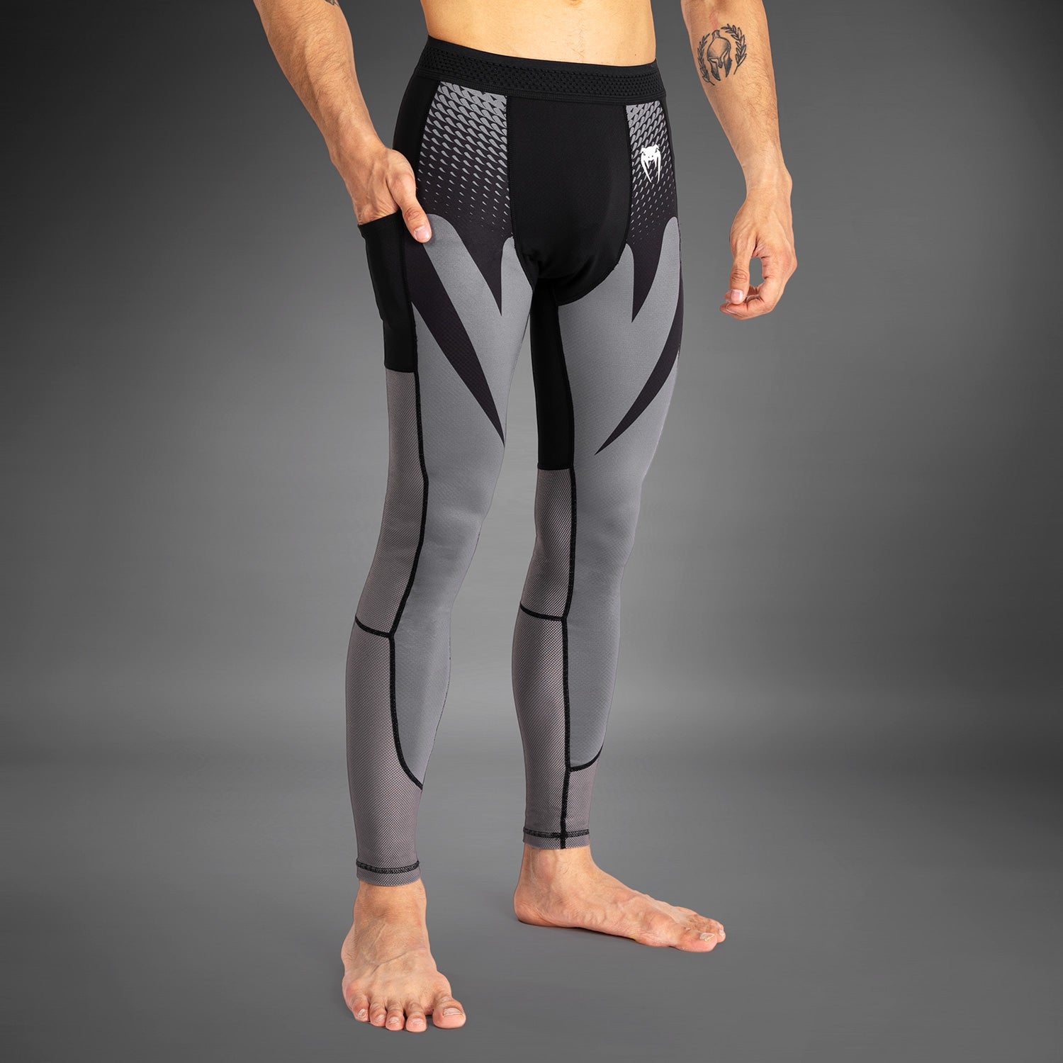 Pantalon de Compression Venum Attack - Noir