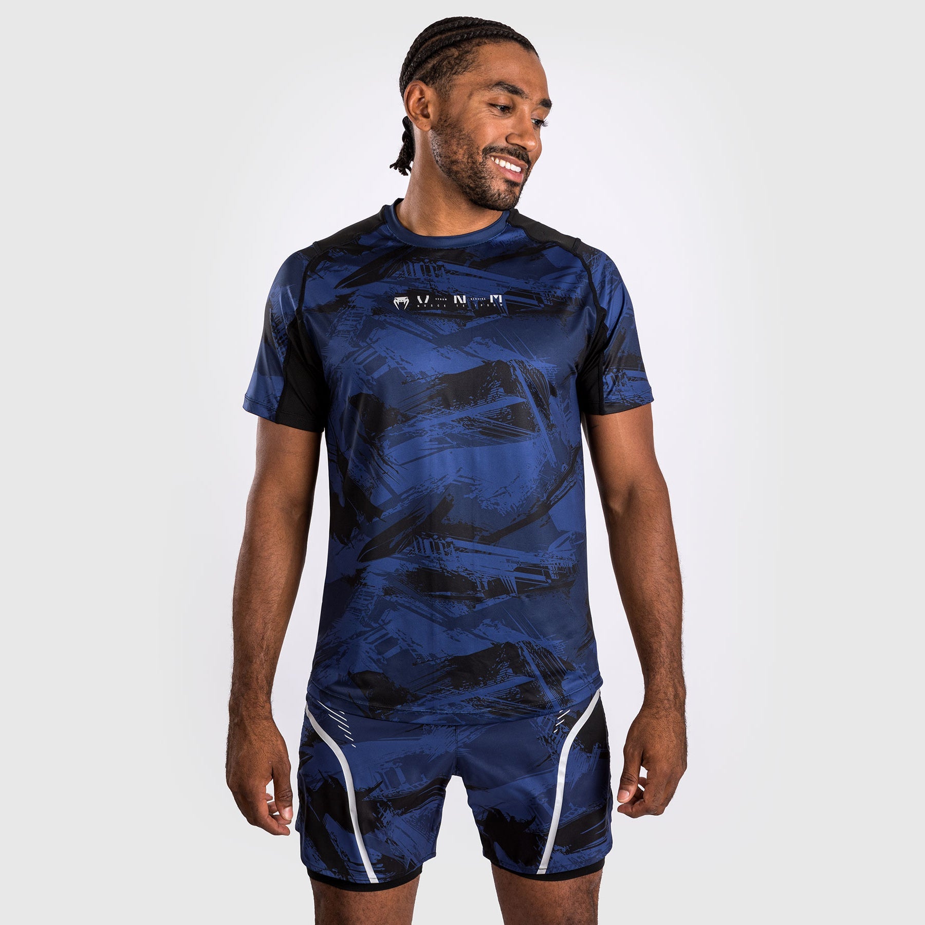 T-shirt Dry-Tech Venum Electron 3.0 - Bleu Marine
