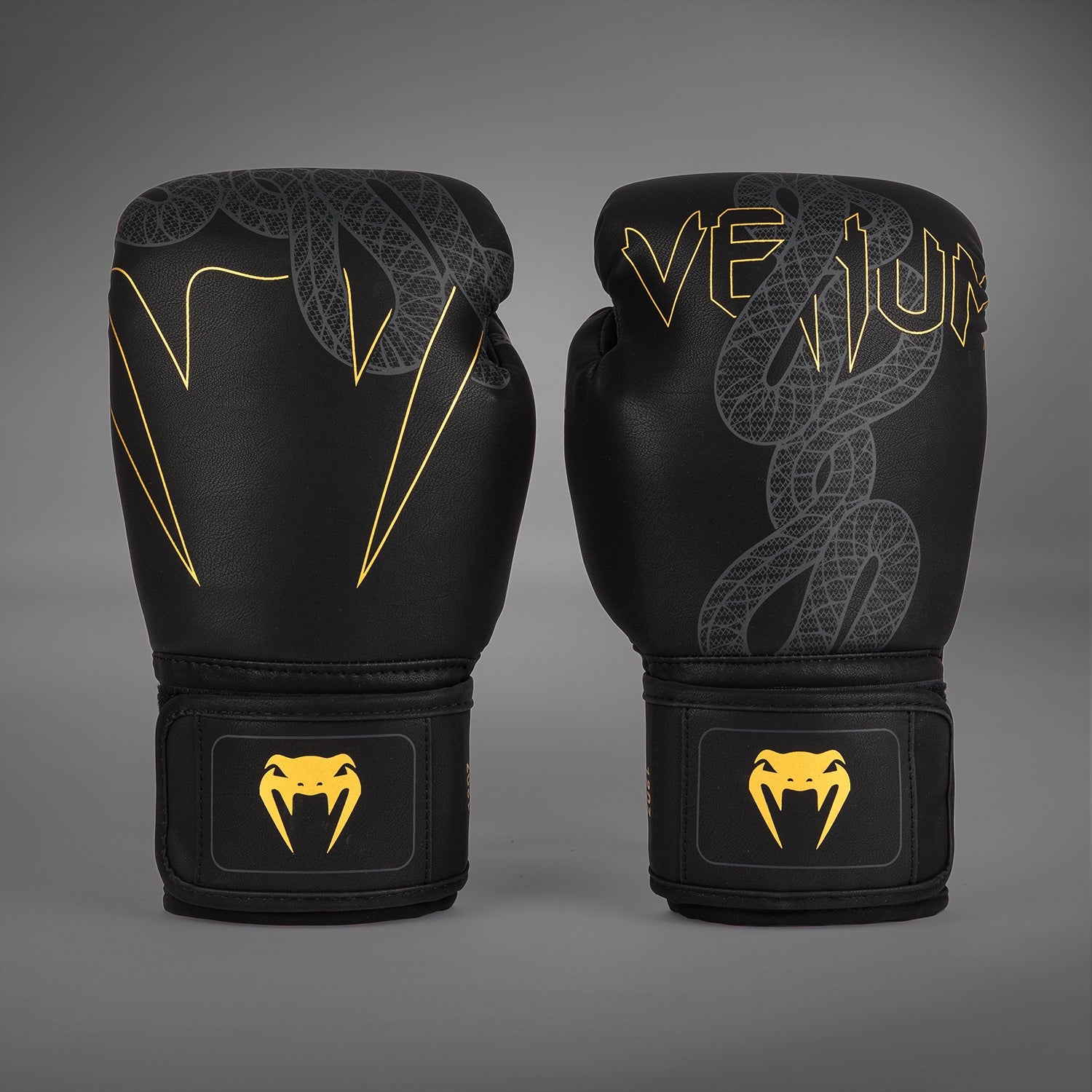 Gants de Boxe Venum Serpenti – Noir/Argent/Or