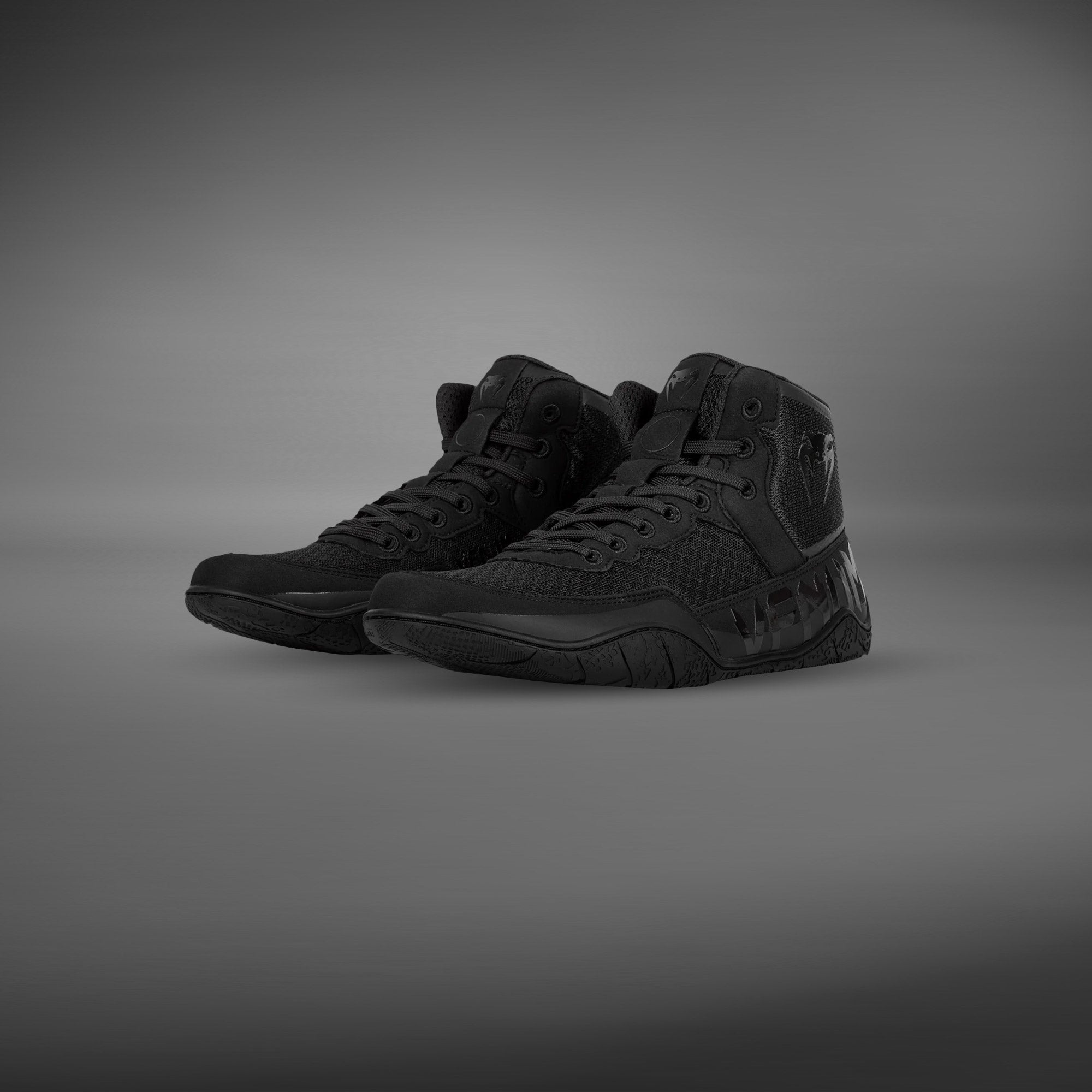 Chaussures de lutte Venum Elite - Noir/Noir