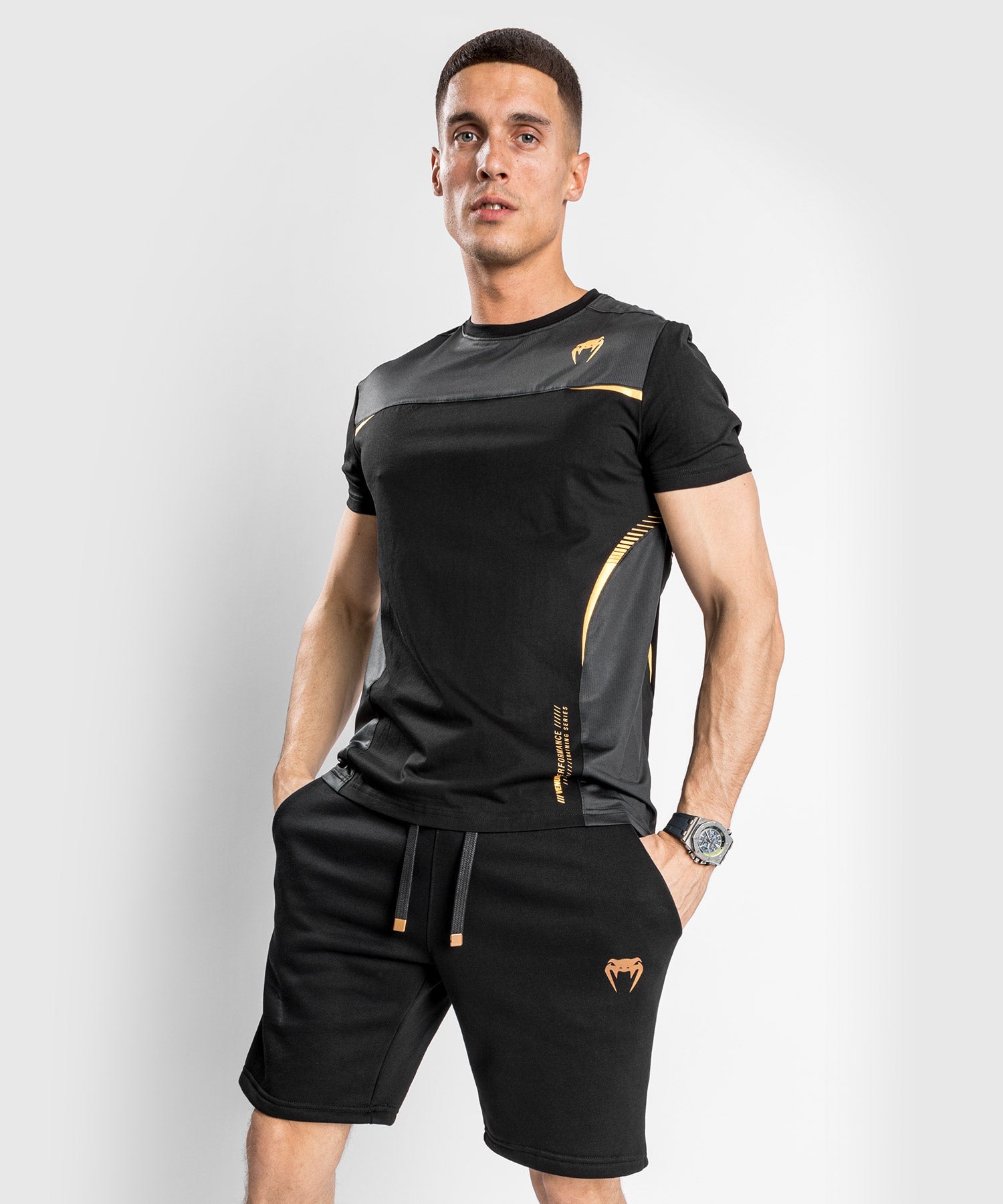 T-shirt Venum Tempest 2.0 – Noir/Or