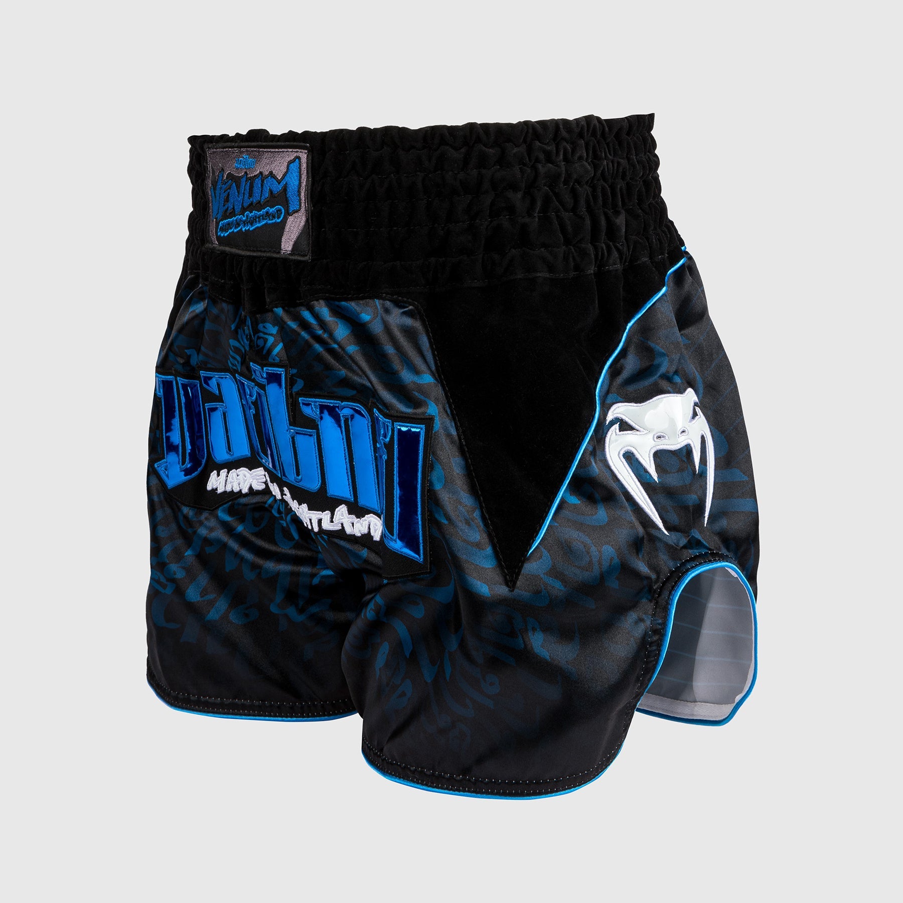 Short de Muay Thai Venum Attack - Noir/Bleu