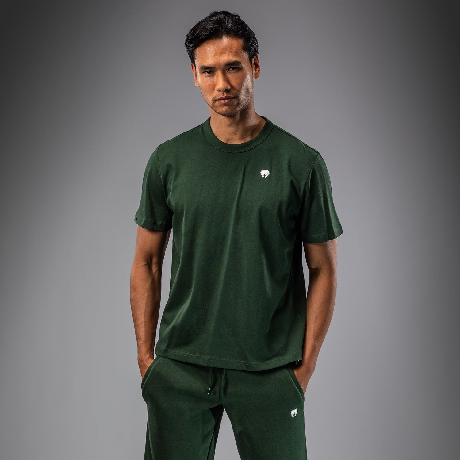 T-Shirt Venum Silent Power - Vert Forêt