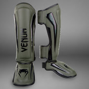 Protège-tibias Venum Elite - Kaki/Noir