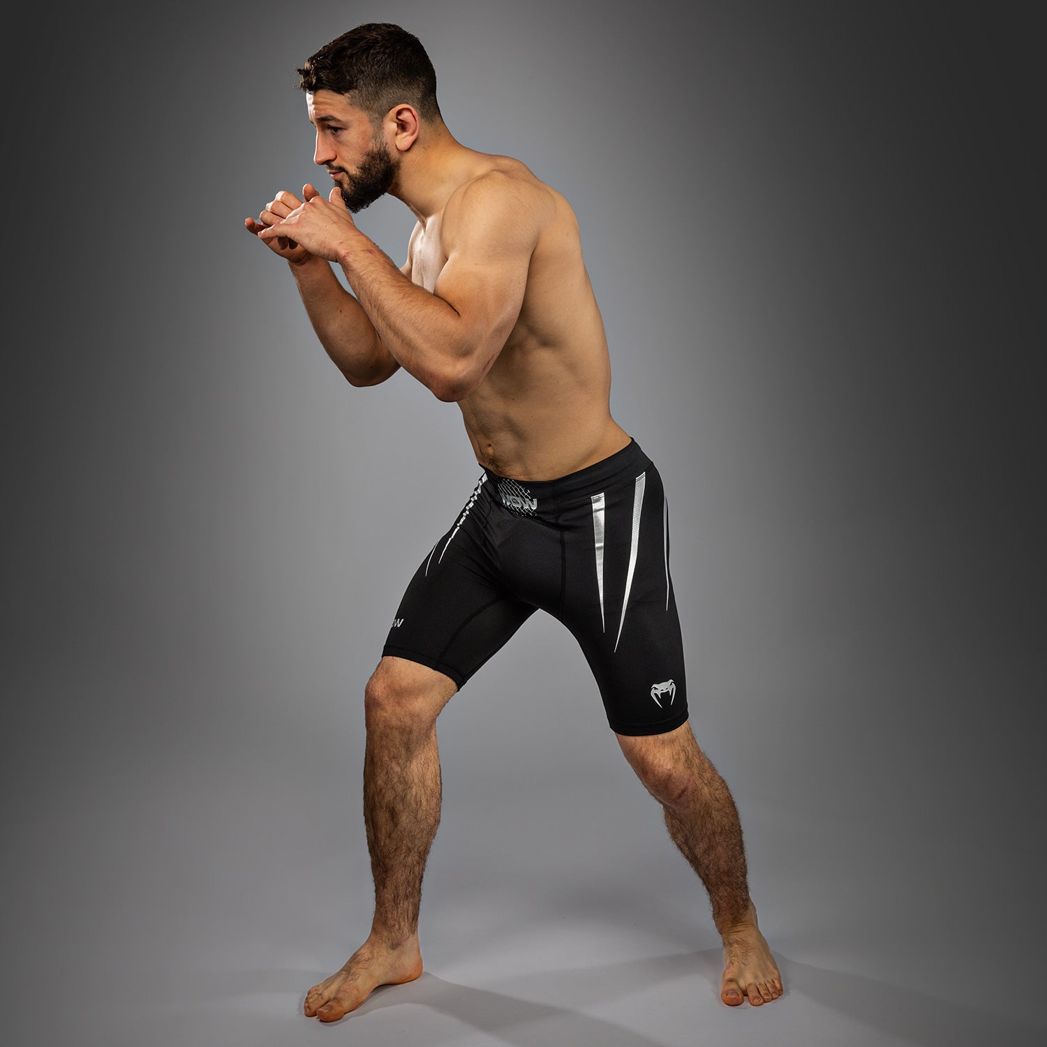 Short de Compression Venum x WOW FC - Noir/Gris