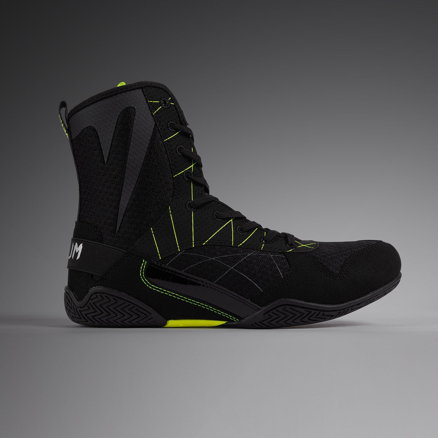 Chaussures de boxe Venum Training Camp 4.0 - Noir/Vert fluo
