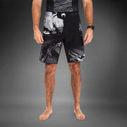 Short de Combat Venum Gorilla Jungle - Noir/Blanc