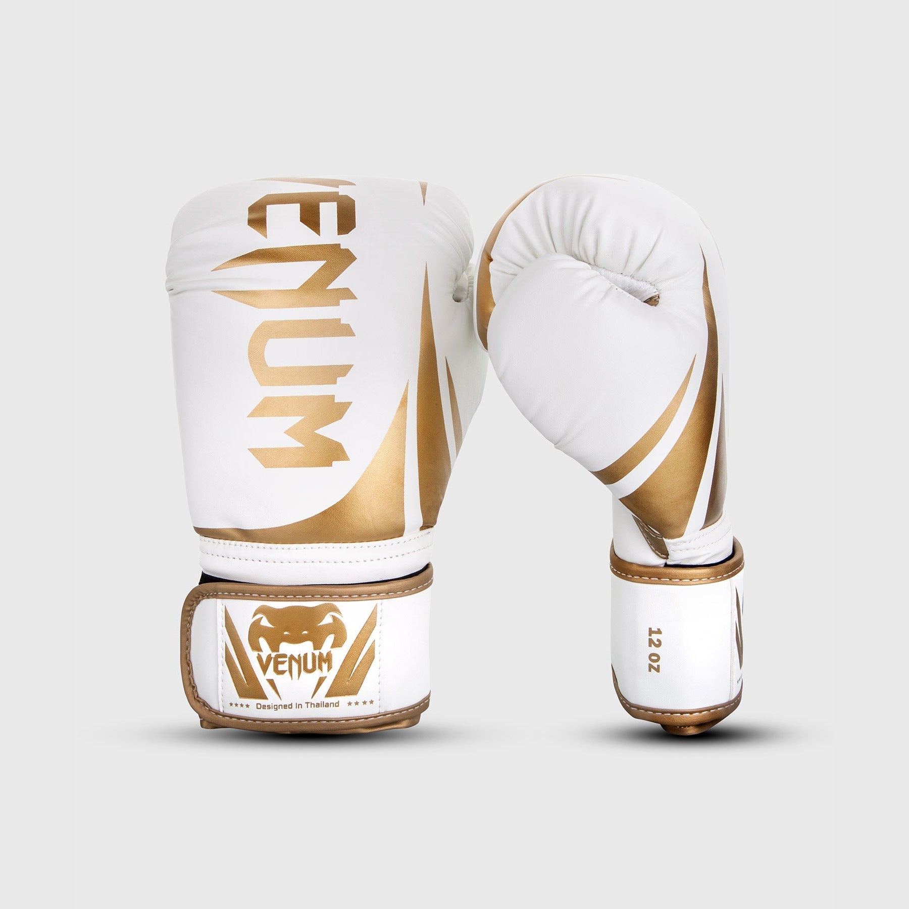 Gants de boxe Venum Challenger 2.0 - Blanc/Or
