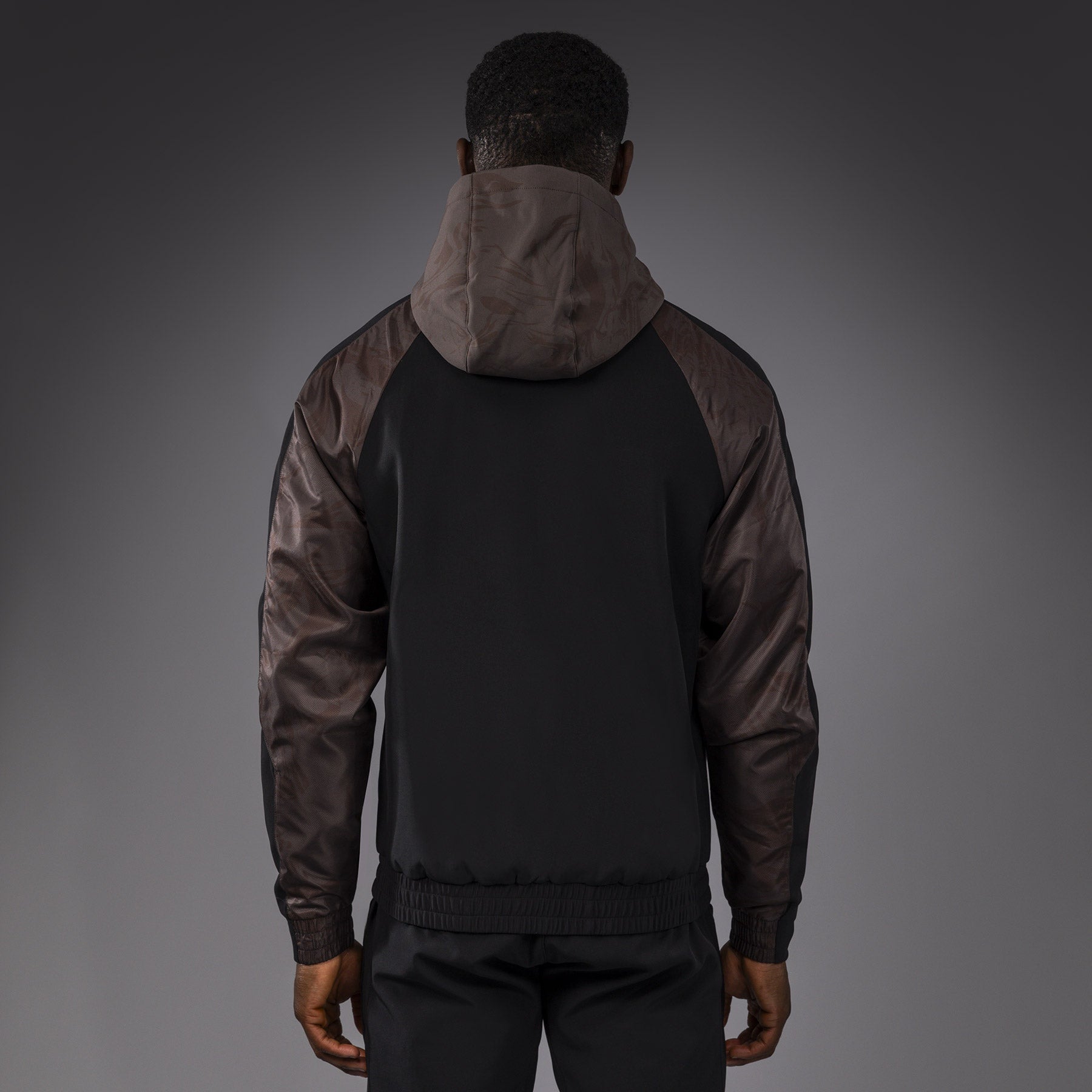 Veste à Capuche Zippé pour Hommes UFC Fusion by Venum Fight Week - Marron Terrestre