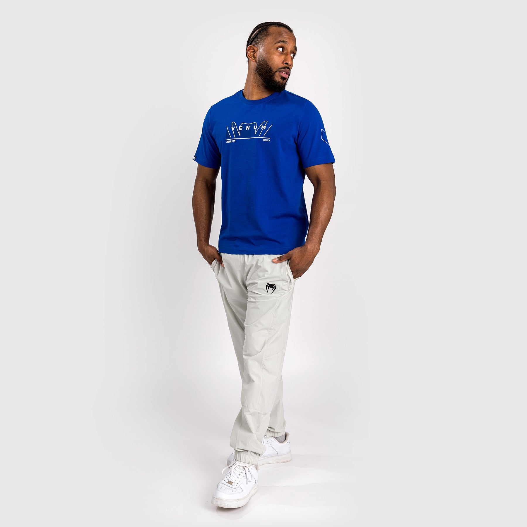 T-Shirt Venum Snake Print - Bleu royal