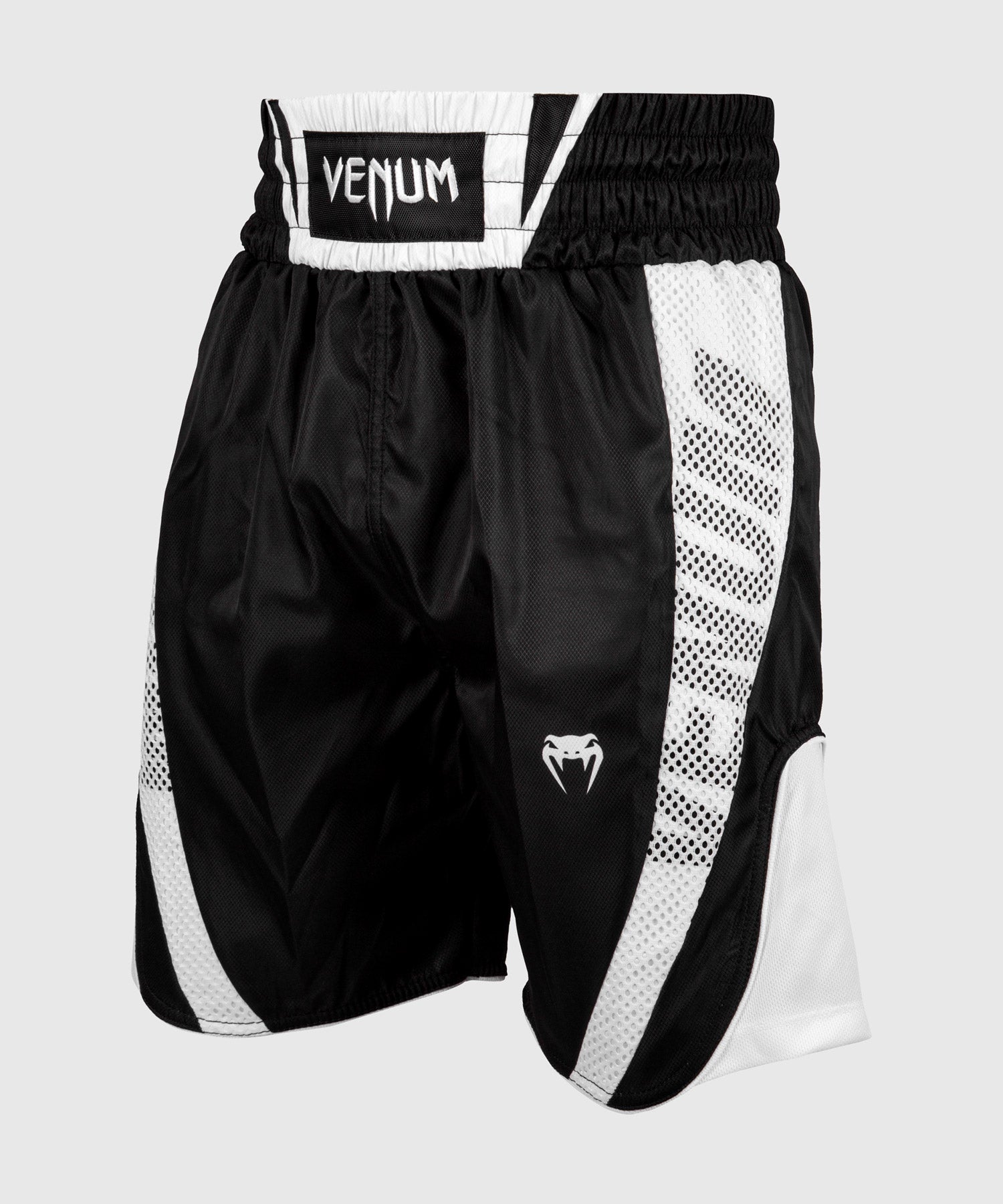 Short de boxe Venum Elite - Noir/Blanc