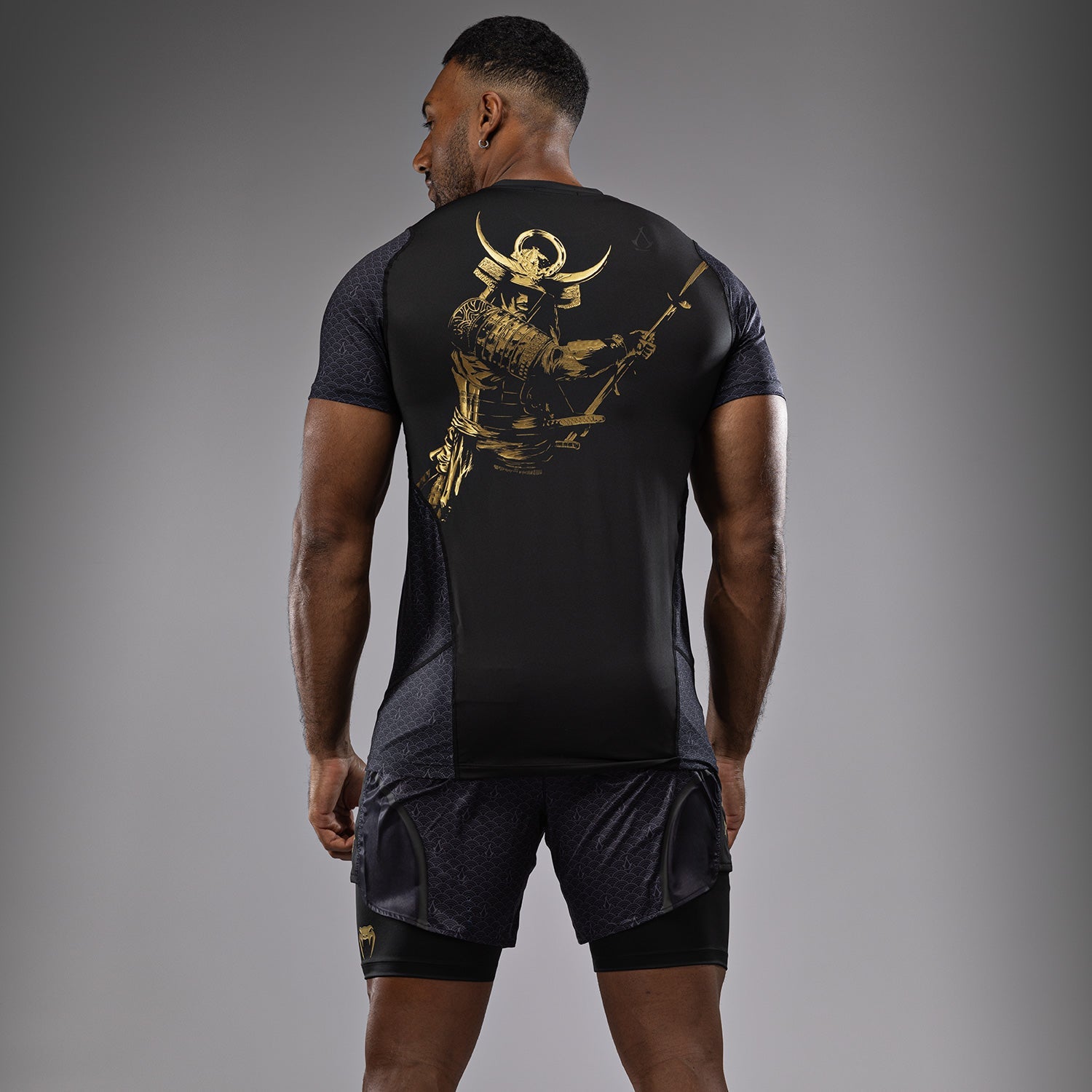 T-shirt Dry-tech Venum x Assassin’s Creed Shadows - Or Noir