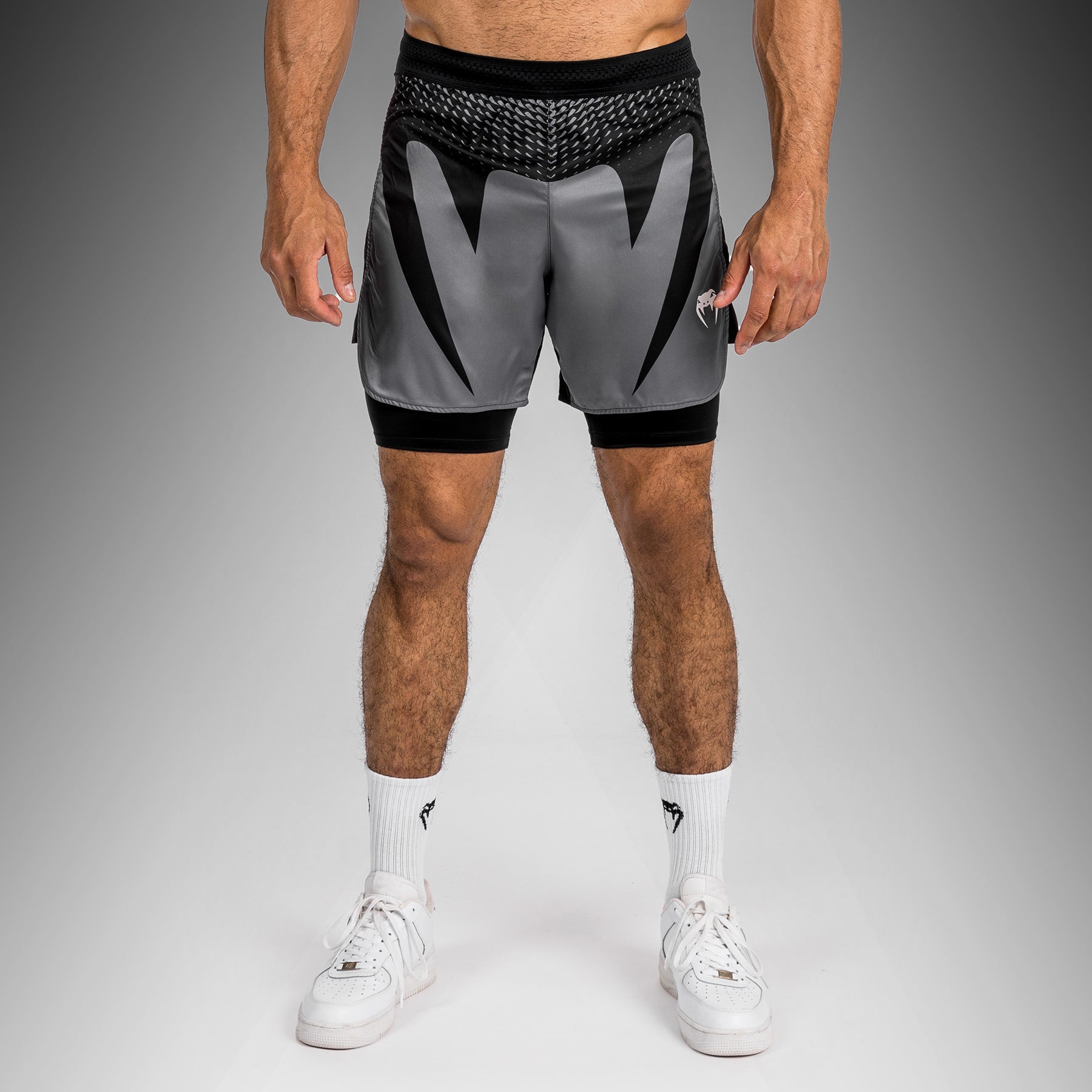 Short de Combat Pour Hommes Venum Attack - Noir