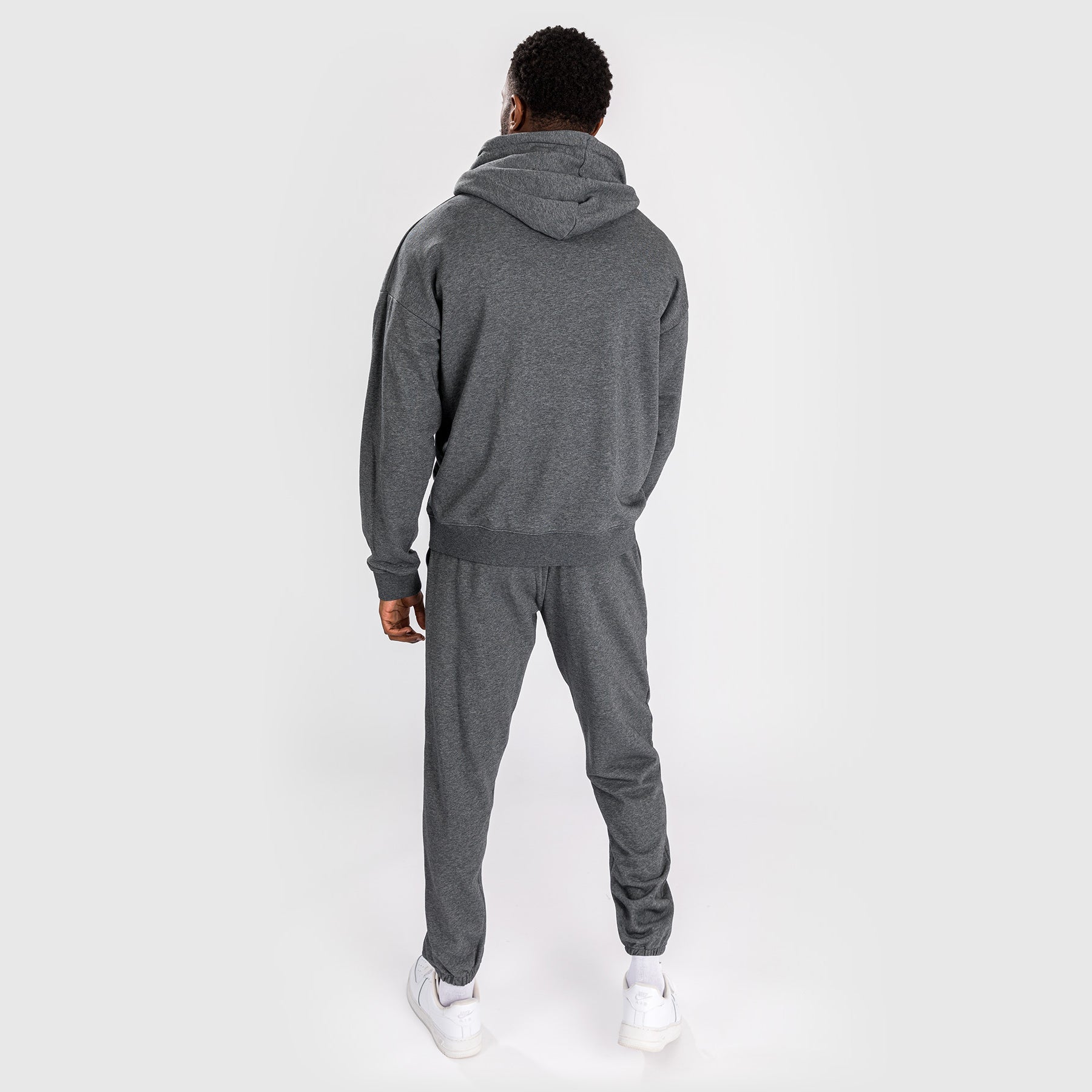 Sweatshirt À Capuche Pour Hommes Venum Vortex XL Lite - Gris Foncé Chiné
