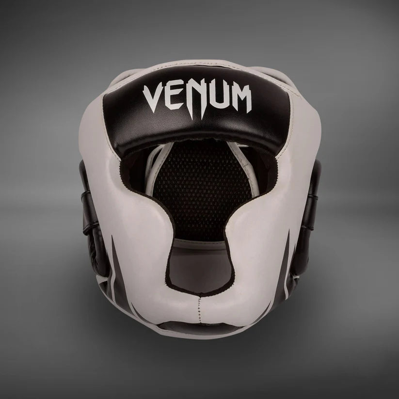 Casque de Boxe Venum Challenger pour Enfants - Noir/Blanc